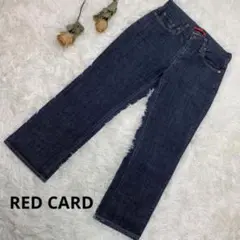 RED CARD レッドカード デニムジーンズ サイズ25 M相当 27427