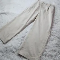 アーバンリサーチ タック デザイン ワイド パンツ M オフホワイト