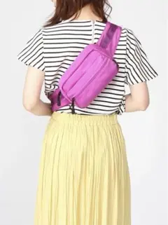Mila Owen ウエストポーチ パープル 新品 2025年最新】Mila Owen レディース ボディバッグ・ウエスト