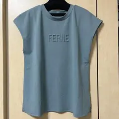 FERNE ノースリーブTシャツ グレー