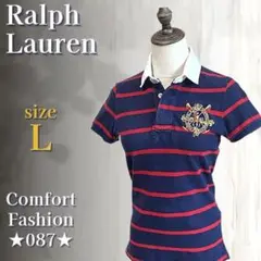 Ralph Lauren レディース ポロシャツ ラガーシャツ スポーツ L