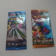 ポケモンカードパック 未来の一閃 古代の喚起　未開封