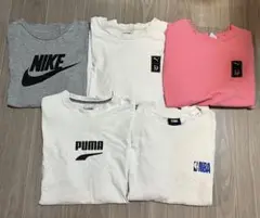 【5点セット】Tシャツ　NIKE NBA PUMA まとめ売り