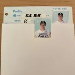 松本裕村 プロフィールカード 66
