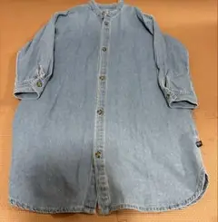PUPPAPUPO デニムロングシャツ