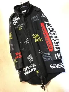 ⭐️アーティスト着用⭐️ FAITH CONNEXION ペイント モッズコート ⭐️アーティスト着用⭐️ FAITH CONNEXION ペイント モッズコート