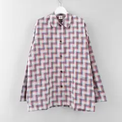 6(ROKU) CHECK SHIRT JACKET シャツジャケット