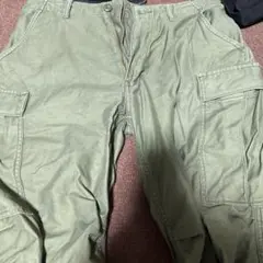 ALPHA INDUSTRIES カーゴパンツ Mサイズ オリーブグリーン