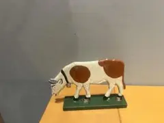ドイツ　木製　牛　プレート　ヴィンテージ