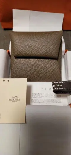 HERMES エルメス コインケース エトゥープ 新品未使用 バスティア