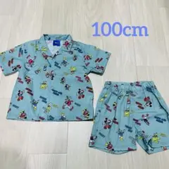 【美品】しまむら ディズニー ミッキー セットアップ 100cm
