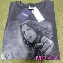 ハリーポッター GU スネイプ先生 Tシャツ 黒 ブラック M