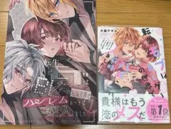 転生モブはBLゲーの世界でハメられ攻略されました⁉︎ 漫画　同人誌　セット