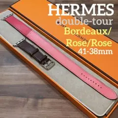 【廃盤・人気色】apple watch HERMES ドゥブルトゥール #415