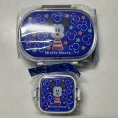 ディズニーランド ミッキーマウス 子ども用弁当箱＆デザートカップ セット売り