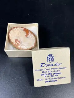 ヴィンテージ　Donadio カメオ 1970年代 ヴィンテージDonadio カメオ 1970年代