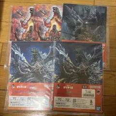 一番くじ ゴジラ -1.0 G賞 キャンパス風イラストボード＆ロゴステッカー