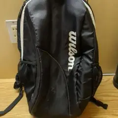 wilson　ウィルソン　バックパック　リュック　ブラック　フェデラー