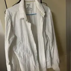 Cotton Lab ストライプシャツ Lサイズ