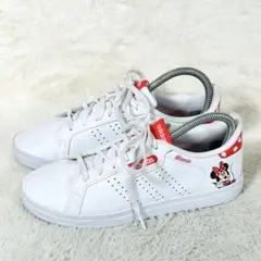 【adidas】アディダス×ディズニー コラボ 23.5 Minnie ホワイト