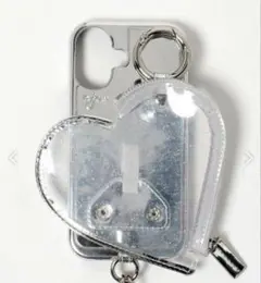 ajew PVC HEART PLANET POCKET iPhone16ケース