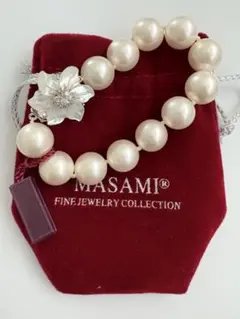 【未使用品】MASAMI ホワイトパール ブレスレット