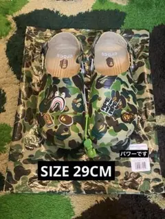 A BATHING APE®︎ × Crocs Clog "Green" 29CM