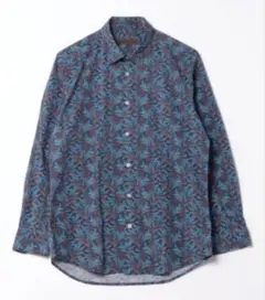 シャツ 「EN AVANCE」 ボタニカル柄シャツ メンズ