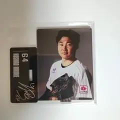 千葉ロッテマリーンズ くじ アクリルスタンド 廣池康志郎