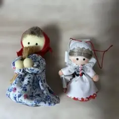 女の子　置物