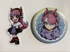 CRフェス　缶バッチ　ステッカー　セリー