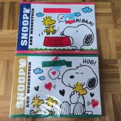 新品　スヌーピー 収納ボックス 2個セット カラーBOX