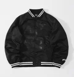 Stussy ブラック スタジャン L
