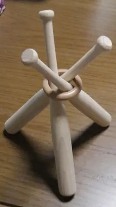 飾りバット 木製ミニバット2本セット　約16cm