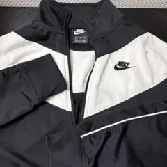 NIKE フルジップジャケット Lサイズ ブラック/ホワイト
