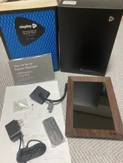【ジャンク】Nixplayスマートデジタルフォトフレーム ウッド調