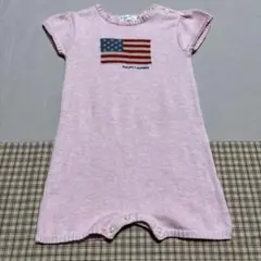 Ralph Lauren ピンクロンパース