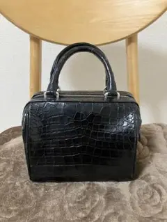 高級本革　マットクロコダイル　￼￼￼￼2way ショルダーバッグ　コンパクト