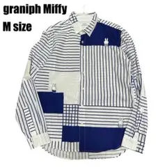 graniph Miffy グラニフ ミッフィー クレイジーパターン 長袖シャツ