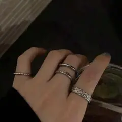 メンズ　リング　指輪　シルバー
