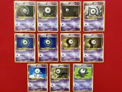 ポケモンカード　旧裏　アンノーン　まとめ売り