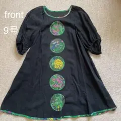トクコプルミエヴォル9号 チュニック ブラック