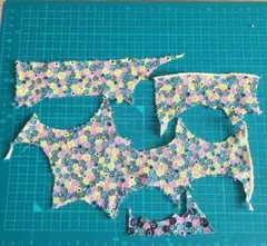 ミナペルホネン ハギレ はぎれ　skyful　接着芯つき有り。