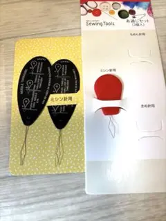 ミシン針用糸通し