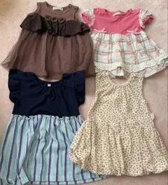 クーラクール他☆ワンピース4枚セット80cm〜95cm