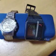CASIO PUMA デジタル腕時計セット