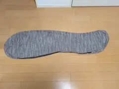 【カバーのみ】保湿・消臭やわらかニット抱き枕カバー ブラウン 40×150cm