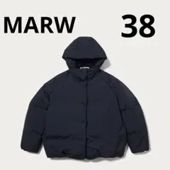 MARW マルゥ 22FW アボカドダウン　36 MARW アローズ2way コクーンダウンジャケットアボカドダウン