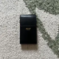 PALACE ブラックレザー シガレットケース