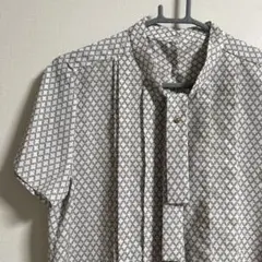 古着 幾何学模様 半袖